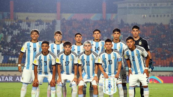 La selección argentina sub 17 (AFA)