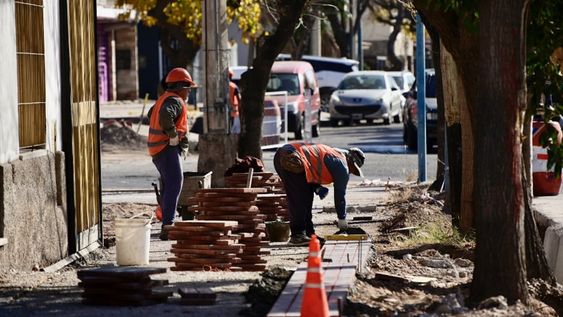 Avanzan las obras en Montes de Oca y Godoy Cruz sigue fortaleciendo sus ejes comerciales