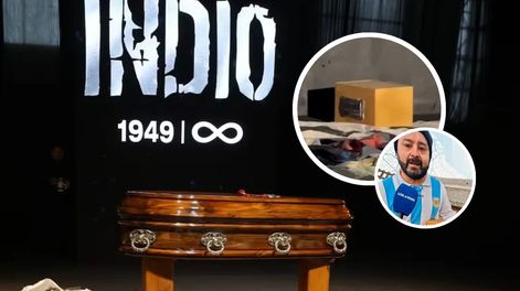 Promesa cumplida: las cenizas del fanático del Indio Solari ya descansan junto a su ídolo