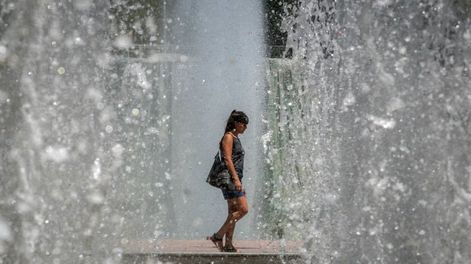 Para el domingo y el lunes se espera mucho calor en Mendoza. Foto:  Orlando Pelichotti /Archivo Los Andes
