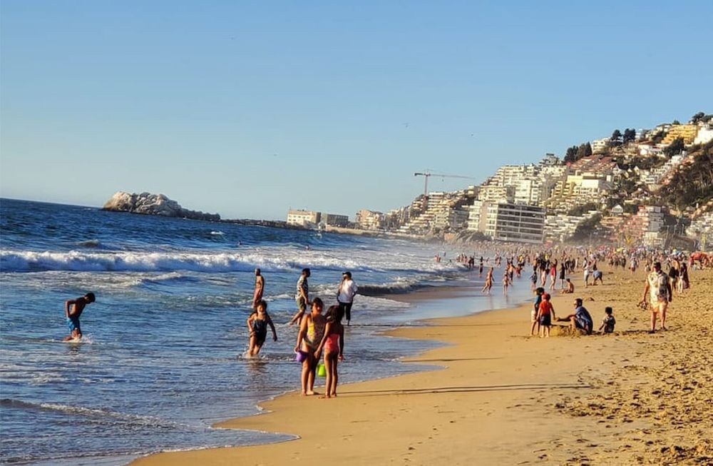 El verano en Reñaca, cuánto sale hospedarse este 2024.