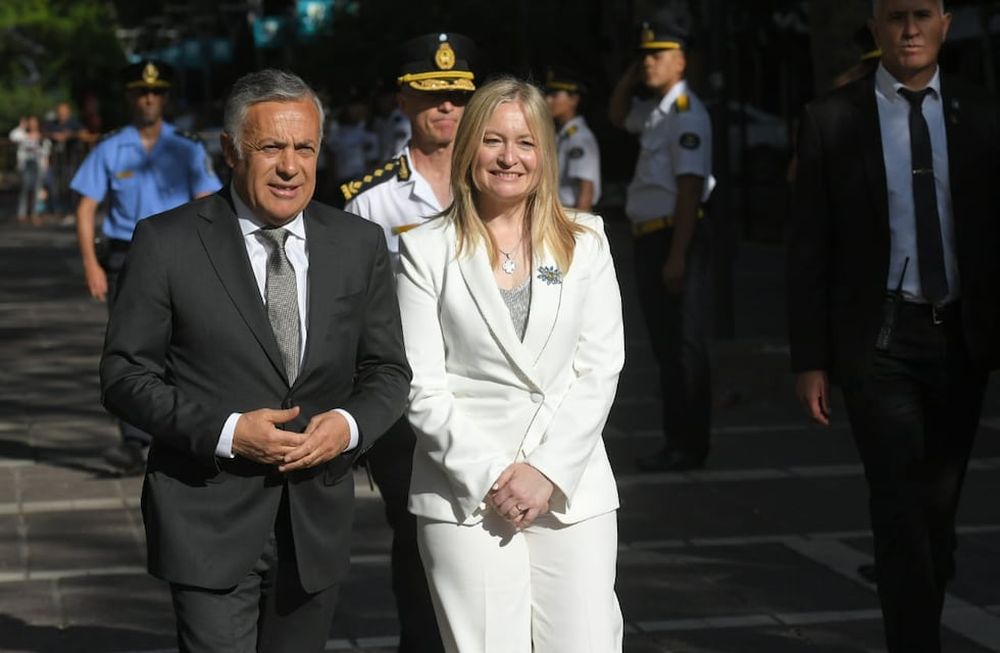 Alfredo Cornejo y Hebe Casado. Ignacio Blanco / Los Andes