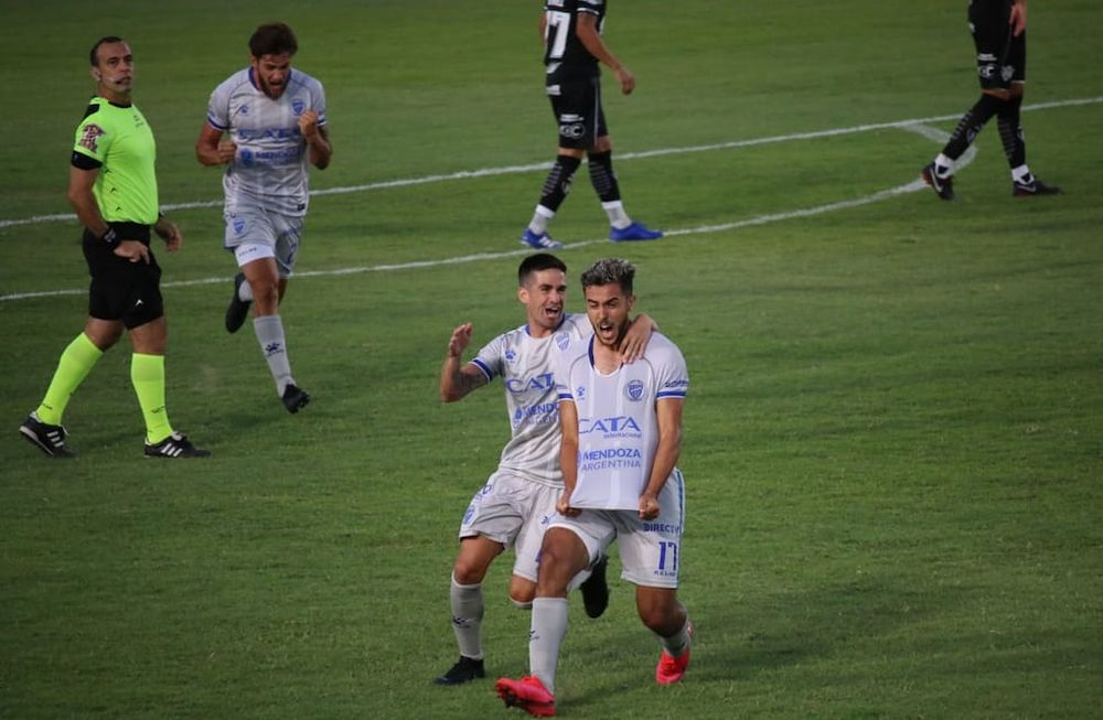 El zurdo convirtió el gol del empate tombino.