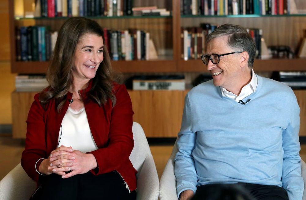 Bill Gates y Melinda Gates - AP