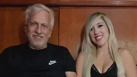 Andrés Nara y su ex, Debby Giménez