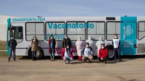 Los Andes | El Gobierno bonaerense anunció la campaña de vacunación casa por casa. Gentileza / www.estacionsur.ar