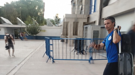 El entrenador del Tomba fue el último en abandonar no solo el vestuario sino el Feliciano Gambarte.