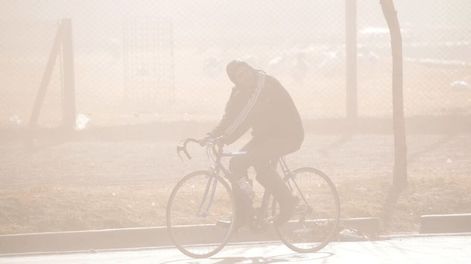 Hay alerta por viento Zonda para algunas zonas de Mendoza. Archivo / Los Andes