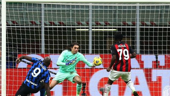 Lukaku fue el autor del gol del empate para el Inter. / Gentileza.