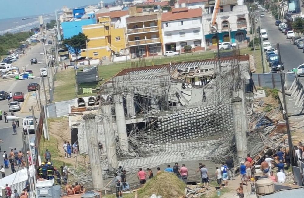 Son seis los muertos por el derrumbe de una obra en construcción en Buenos Aires