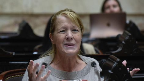 Los Andes | La diputada Margarita Stolbizer declaró como testigo en la causa Vialidad (Foto: HCDN)