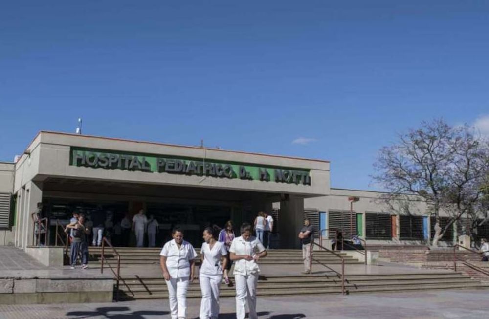 Hospital pediátrico Humberto Notti. Archivo Los Andes