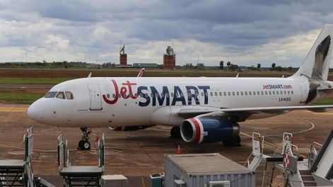 Regresan los vuelos de la aerolínea JetSMart a Mendoza.