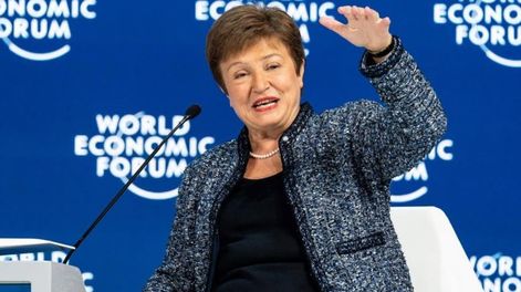 Los Andes | Kristalina Georgieva, actual directora gerente del Fondo Monetario Internacional. (AP)