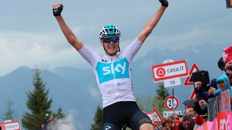 Froome resucitó con victoria en el Giro de Italia y Yates mantiene la maglia rosa