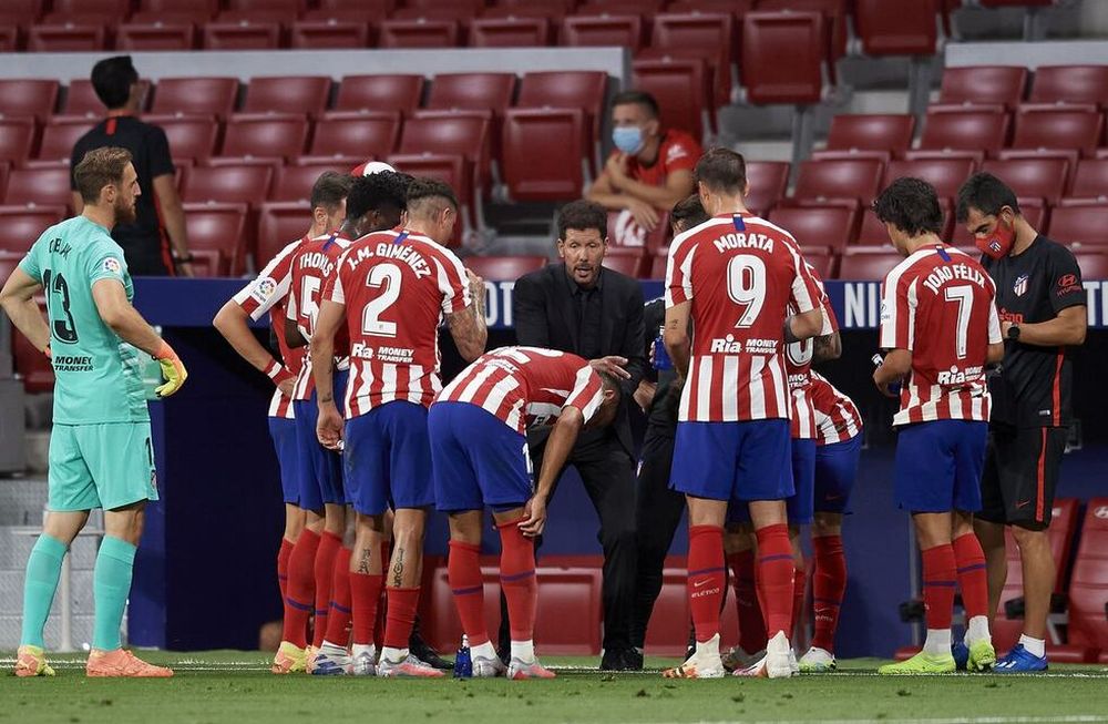 Diego Simeone y sus muchachos quieren asegurarse un lugar en la próxima Champions League.
