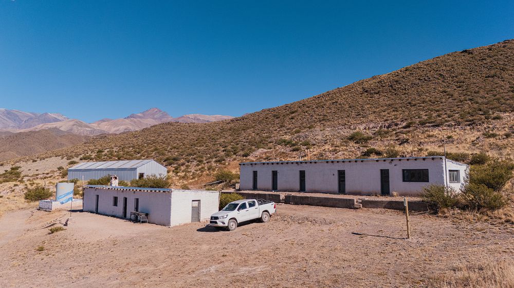 View of the area where the San Jorge mining project will be developed.