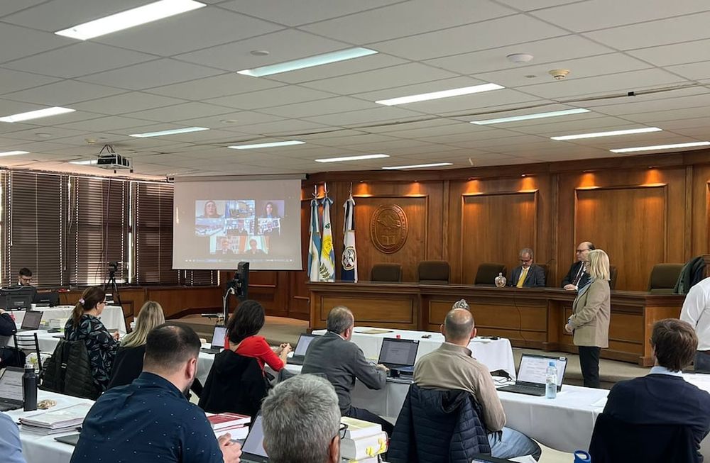 Examen de los postulantes al juzgado que dejó el destituido Walter Bento. Foto: Consejo de la Magistratura.