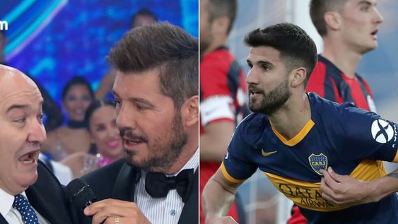Larry de Clay gastó a Tinelli por el triunfo de Boca ante San Lorenzo y el gol de su yerno