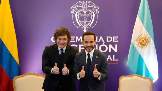 Milei se reunió con el presidente electo de Colombia, Abelardo de la Espriella
