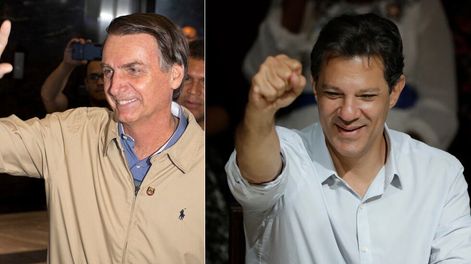 En Brasil Bolsonaro se modera y Haddad se aleja de Lula