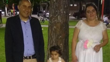 Los Andes | Salvó a su hija de morir atropellada en Las Heras y quedó parapléjica: Su familia pide ayuda y justicia. Foto: Gentileza Darío Robles.