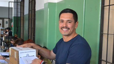 El candidato a concejal de Godoy Cruz, Martín González, del Frente Fuerza Justicialista Mendoza, y podrá competir el 26 de octubre.