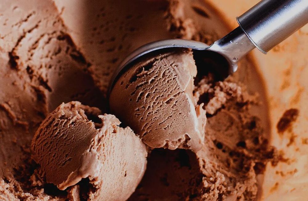 Helado de chocolate. Uno de los sabores preferidos de los argentinos. (Foto Cuciniana).