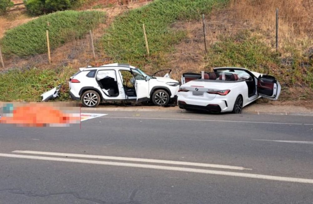 Accidente de tránsito en el Zapallar.