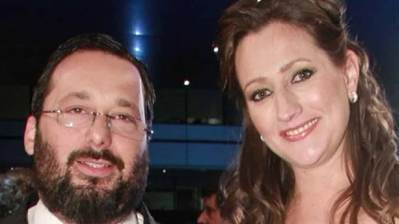 Gerardo Rozín y su segunda pareja, Carmela Bárbaro. Se separaron en 2014, pero igualmente mantuvieron un respetuoso y cálido afecto. (Archivo)