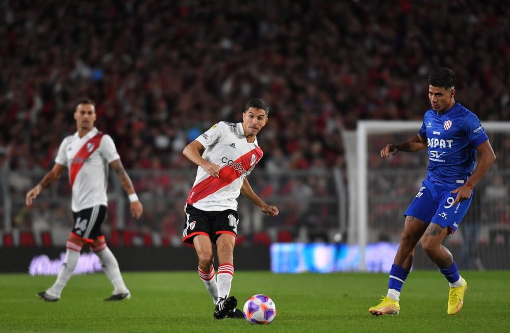 Nacho Fernández, figura siempre destacada en River. (Prensa River).