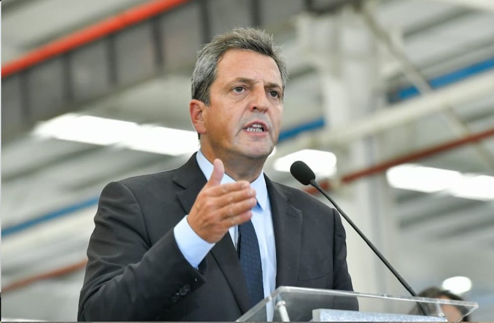 El ministro de Economía destacó el impacto positivo que genera el crecimiento industrial en pos de estabilizar la economía - Twitter Sergio Massa
