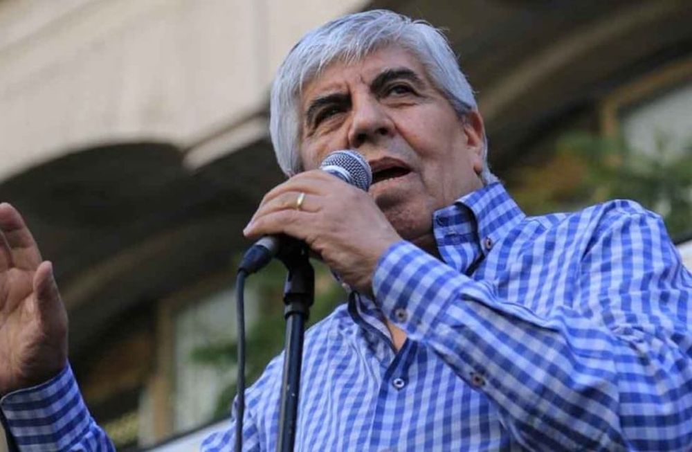 Hugo Moyano, líder de Sindicato de Camioneros.
