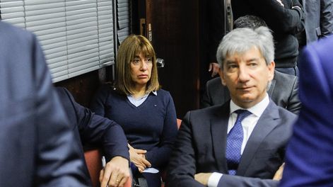 Los Andes | La esposa del ex juez Bento, Marta Boiza, fue imputada junto a uno de sus hijos por amenazar y lesionar a un abogado.Foto Federico Lopez Claro