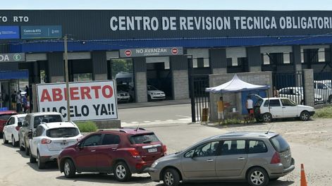 Los Andes | RTO: recomiendan estar atento a la confirmación del turno en el momento en que aparece en pantalla. Foto: Orlando Pelichotti / Los Andes.