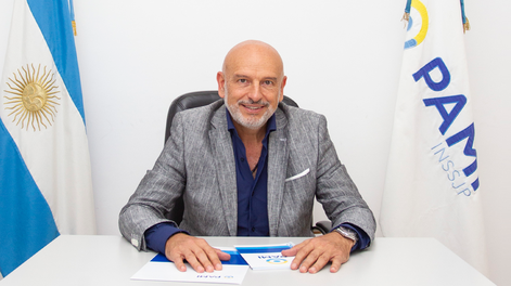 Director Nacional del PAMI, Esteban Leguízamo.