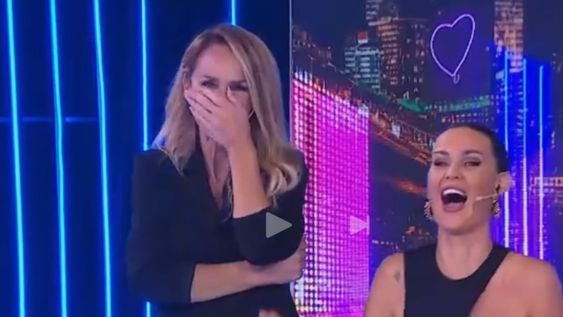 el accidente hot de sabrina rojas en pleno vivo mientras seducia a natalie weber