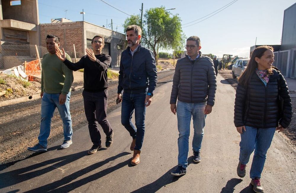 Avanzan las obras en el barrio Formaggia de Ciudad