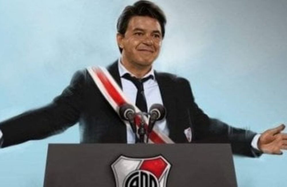 Marcelo Gallardo anunció su continuidad en River Plate y las redes sociales explotaron. / Gentileza.