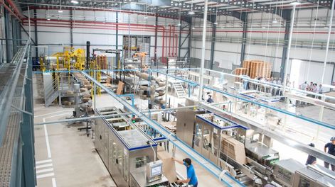 Fecovita planta fraccionadora de tetra brik es la más moderna del país.