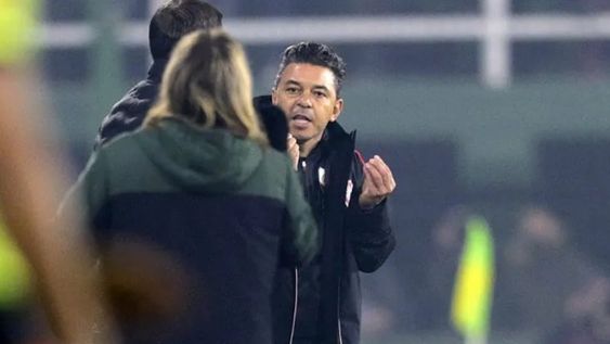 El picante cruce entre los técnicos sucedió hace tres meses y el DT del Halcón fue muy duro con su par Millonario. / Gentileza.