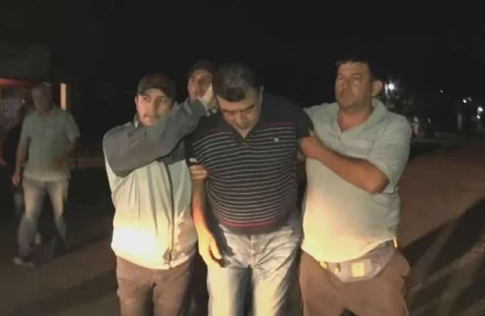 Carlos Pérez, excapitán de la Armada y pareja de la funcionaria Cristina Caillava, fue detenido por la desaparición de Loan Peña (foto gentileza)