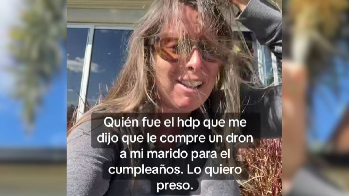 Video viral: le regaló un dron a su marido, pero terminó lastimada y el momento casi termina en divorcio