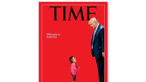 Time retrata en su tapa la política migratoria de Trump con una nena de 2 años llorando