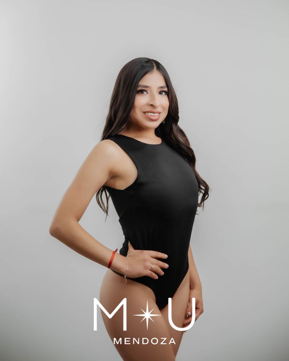 Candidata Miss Universo Mendoza 2025: Victoria Zarate.