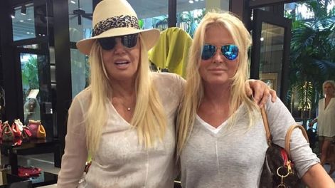 Susana Giménez y Mercedes Sarrabayrouse