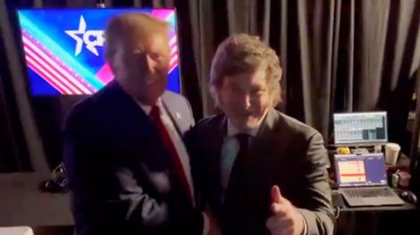 Donal Trump y Javier Milei