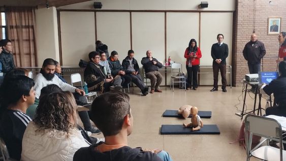 aprende a salvar vidas: nueva capacitacion gratuita en rcp y maniobra de heimlich en guaymallen