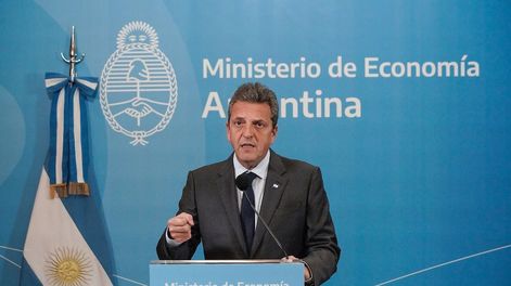 MInistro de Economía, Sergio Massa.