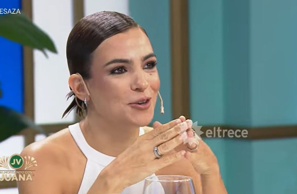 La desopilante forma que Agustina Cherri y sus hijos usan para nombrar los canjes. Captura de pantalla.